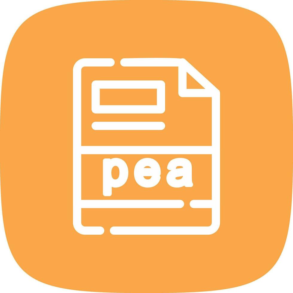 pea Creative Icon Design vector