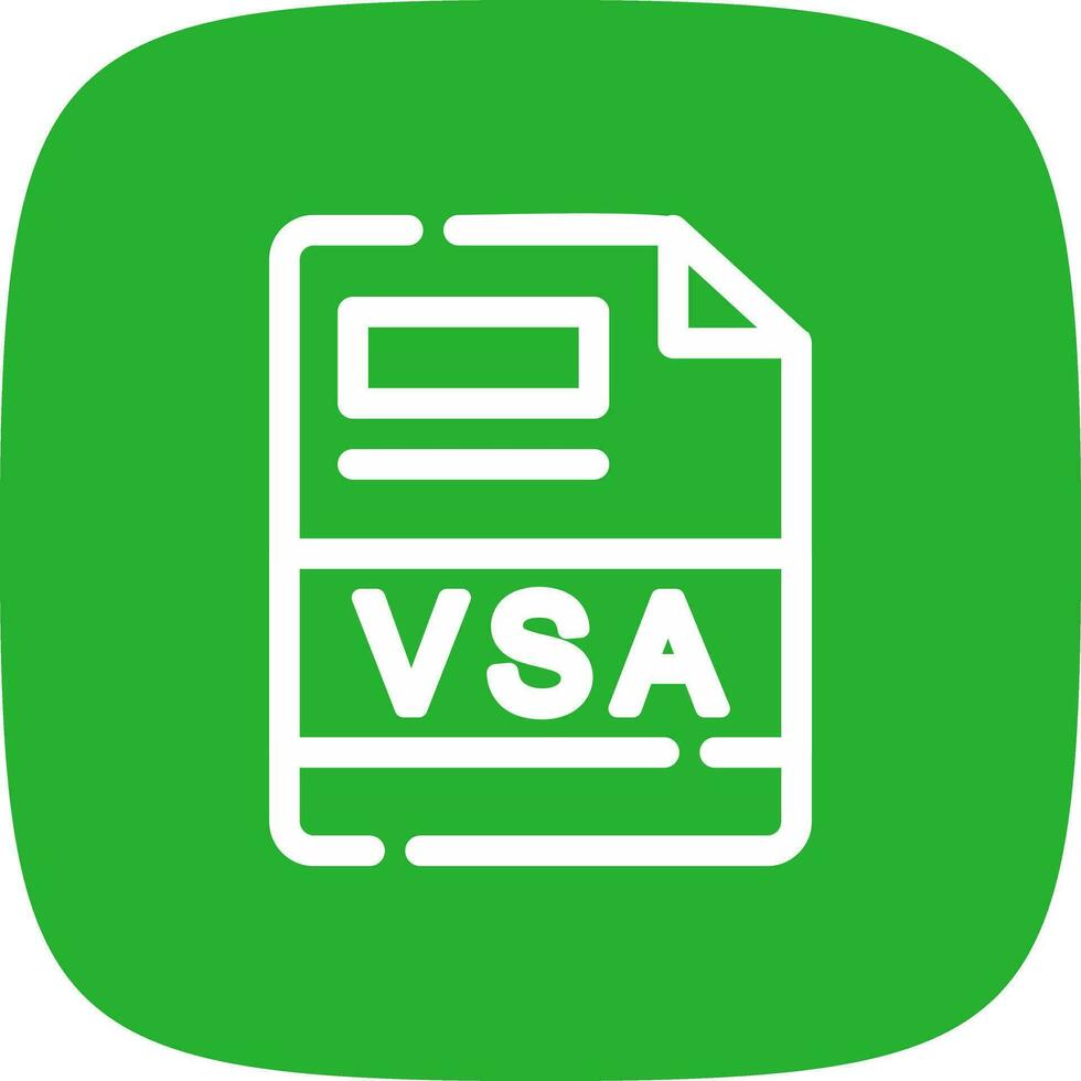 VSA Creative Icon Design vector