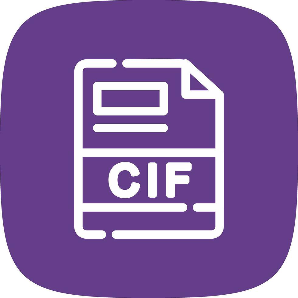 CIF Creative Icon Design vector