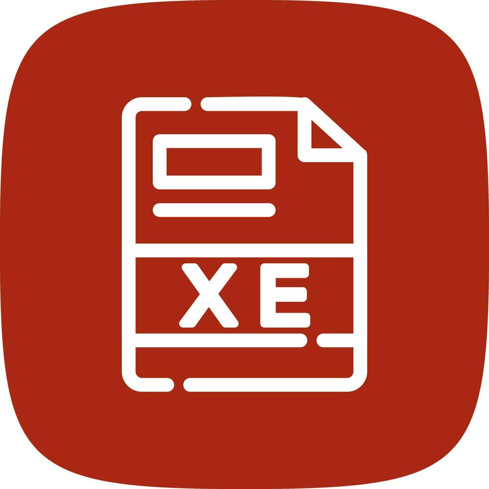 XE Creative Icon Design vector