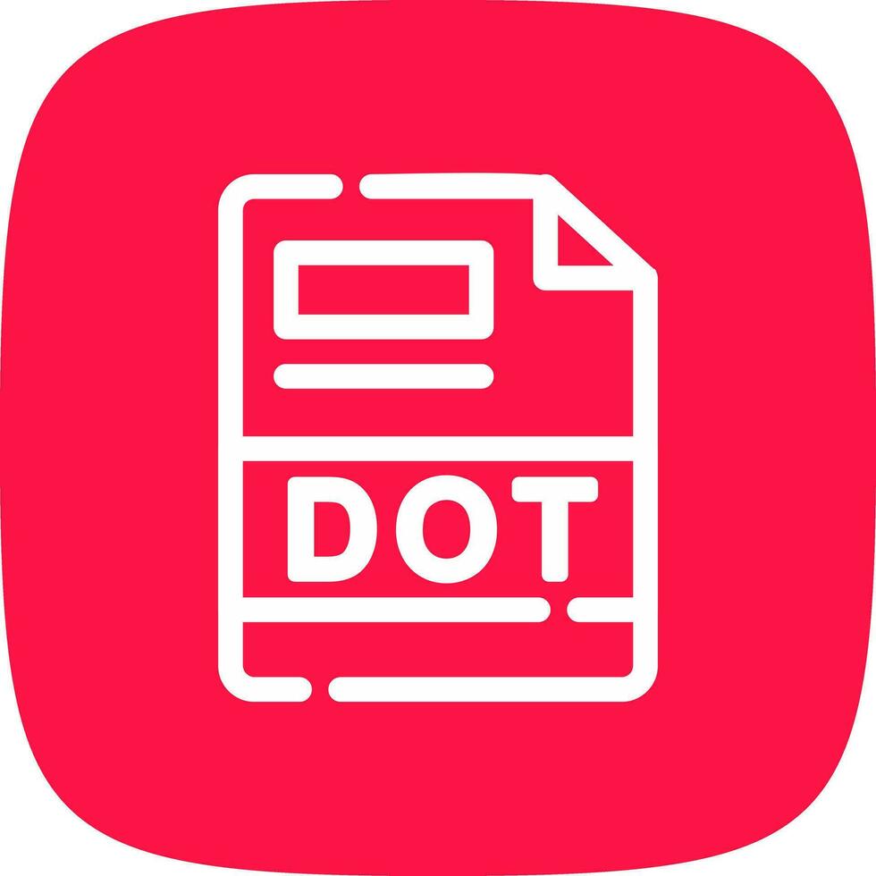 DOT Creative Icon Design vector