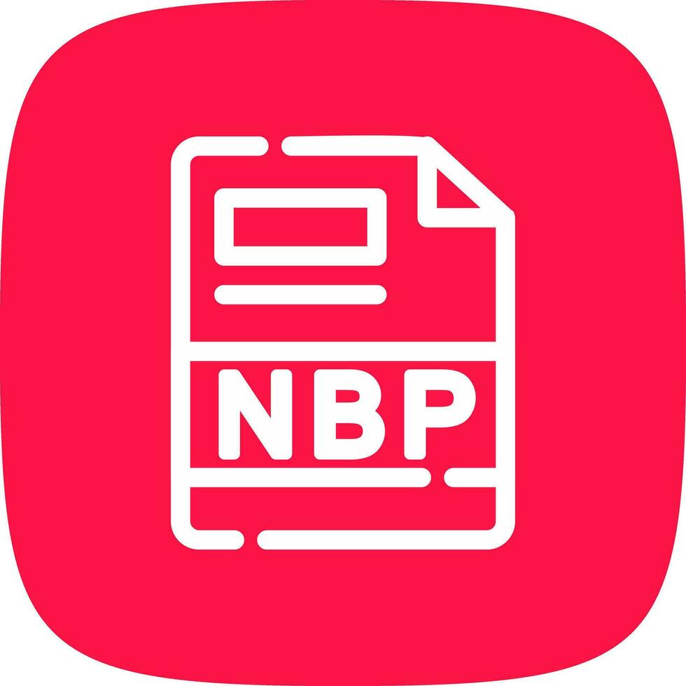 NBP Creative Icon Design vector