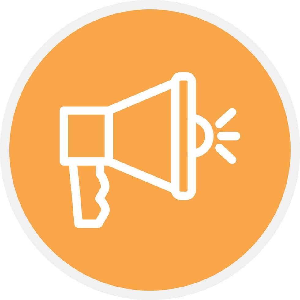 Announce Creative Icon Design vector