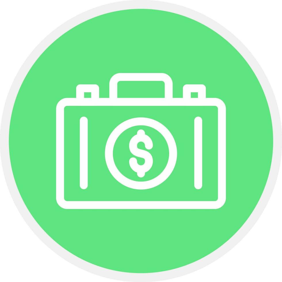 Suitcase Creative Icon Design vector