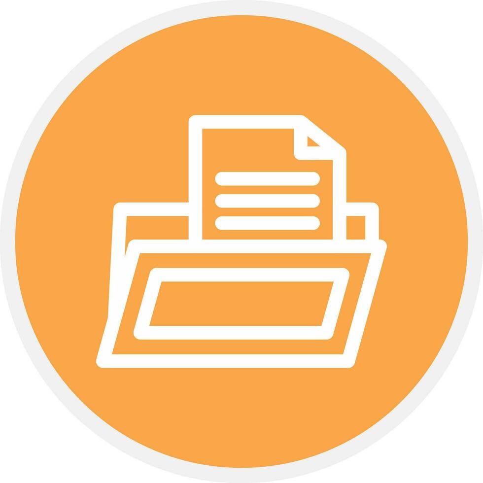 Folder Creative Icon Design vector