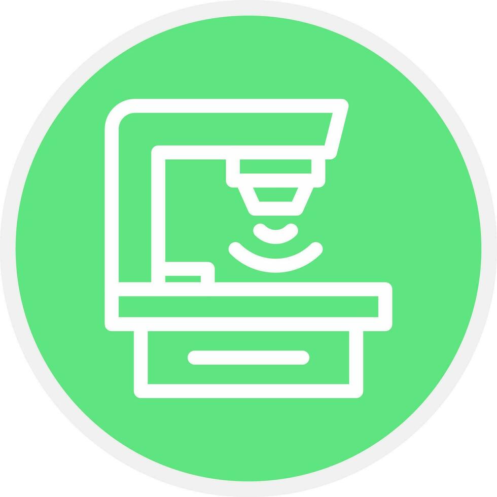 Radiotherapy Creative Icon Design vector