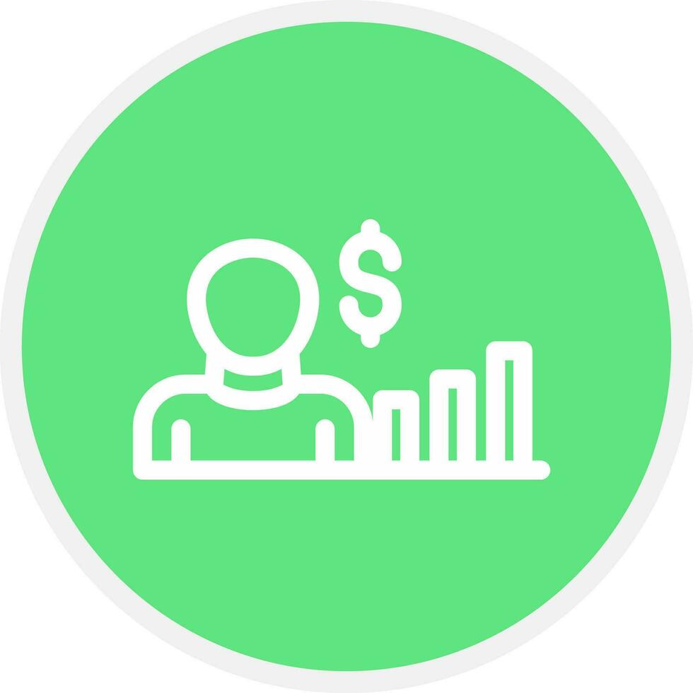 Broker Creative Icon Design vector