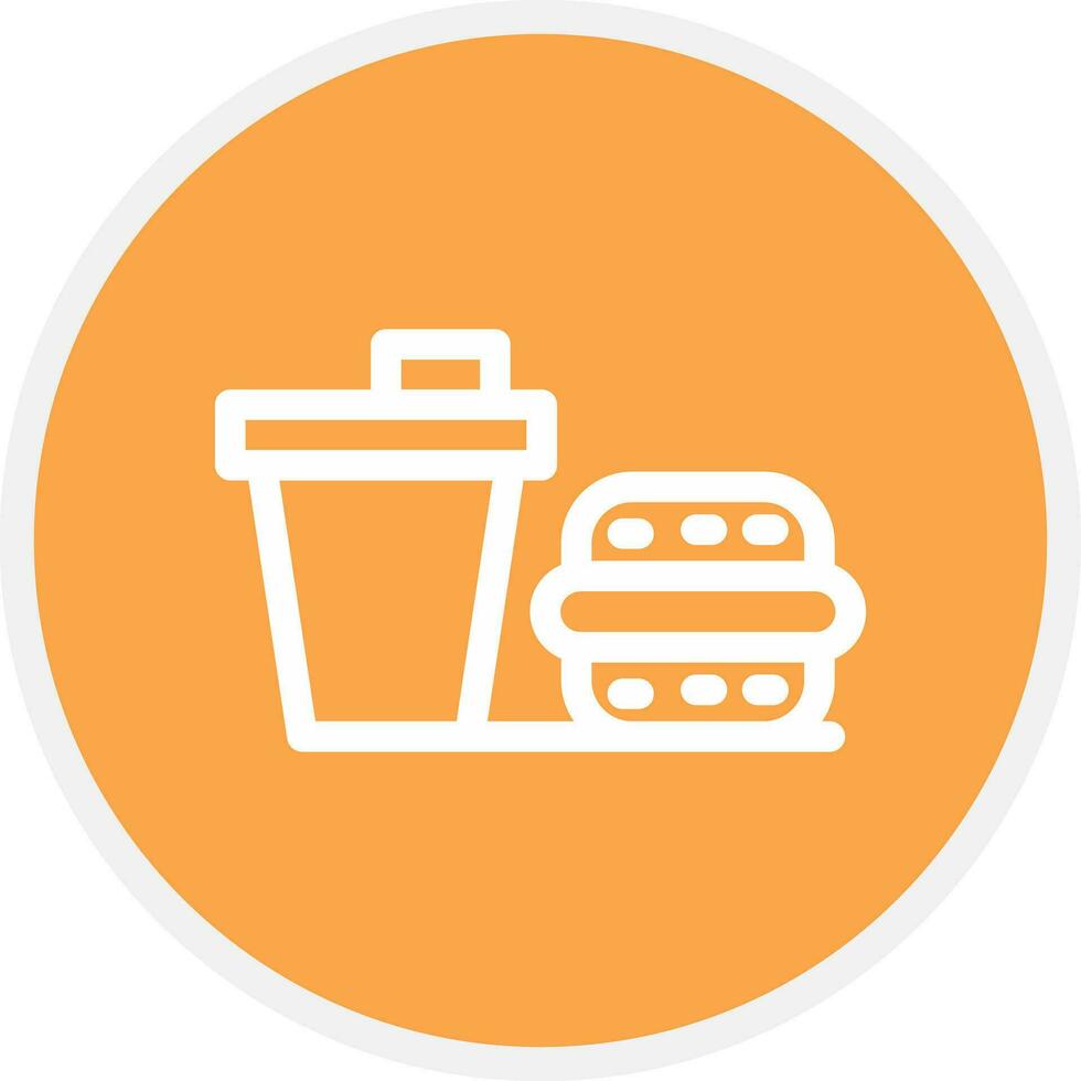 Take Away Creative Icon Design vector