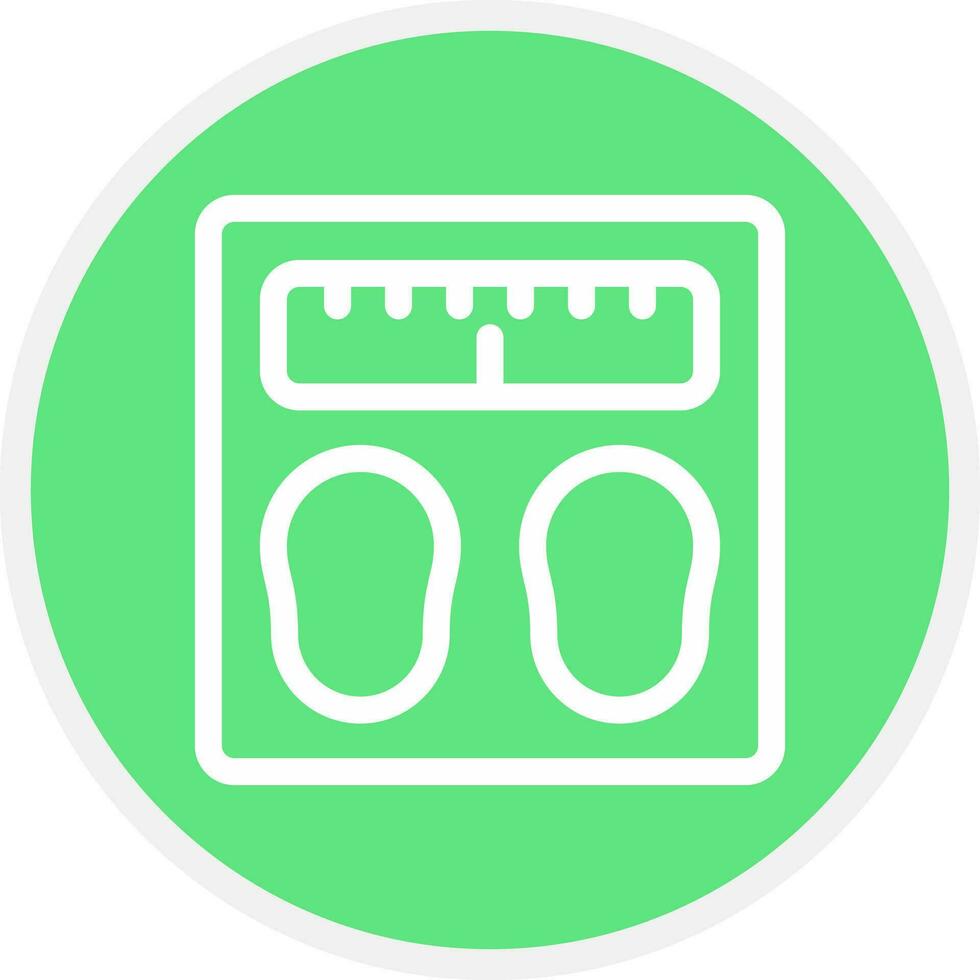 Weight Creative Icon Design vector