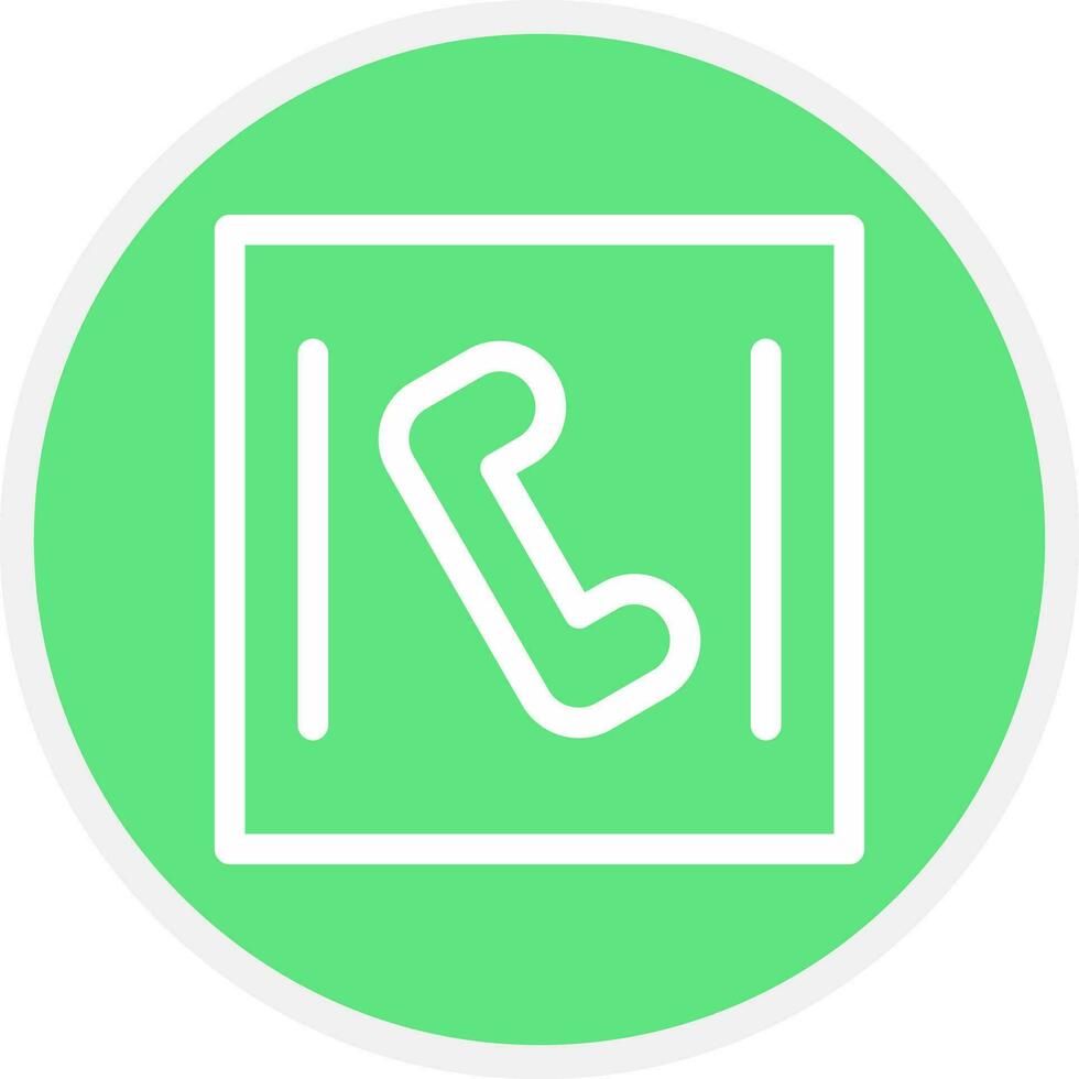 Emergency Call Creative Icon Design vector