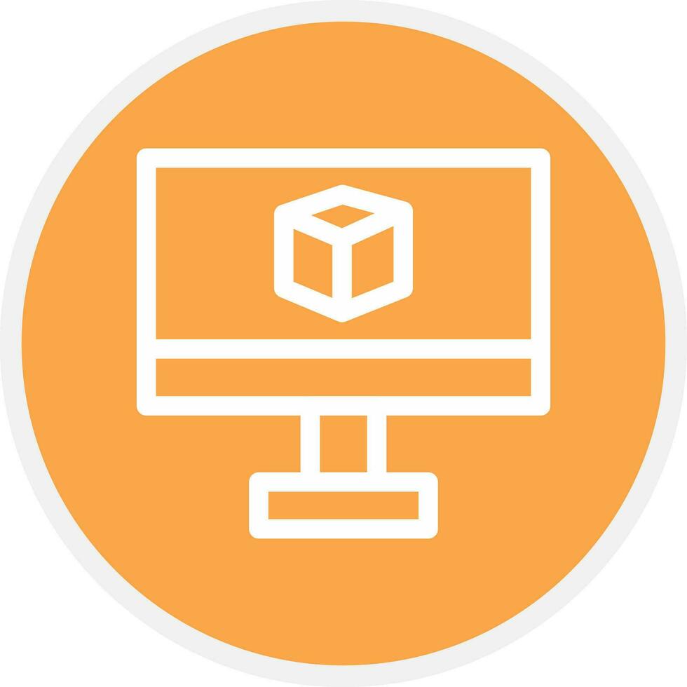 Block Creative Icon Design vector