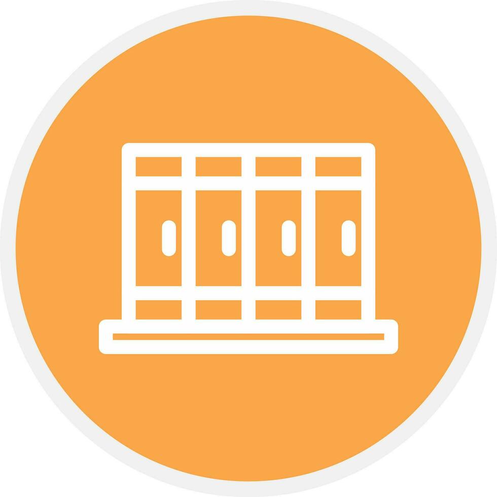 Locker Creative Icon Design vector
