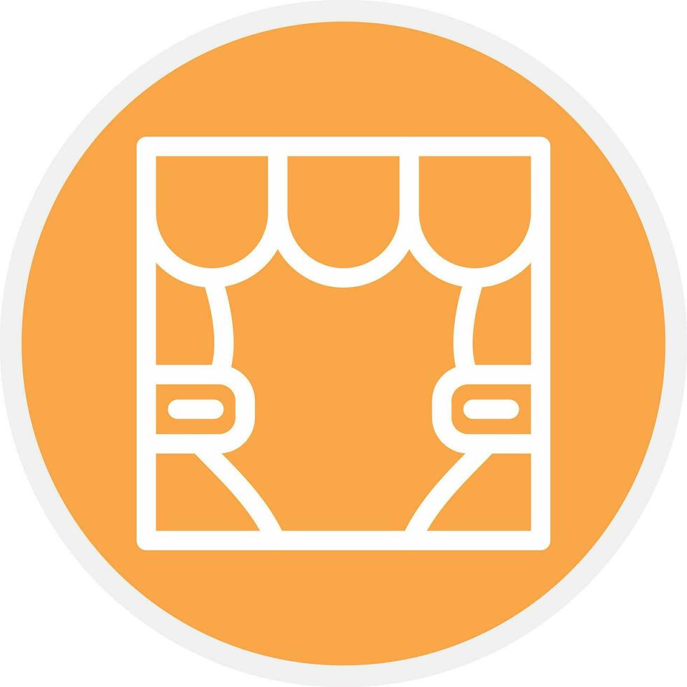 Stage Creative Icon Design vector