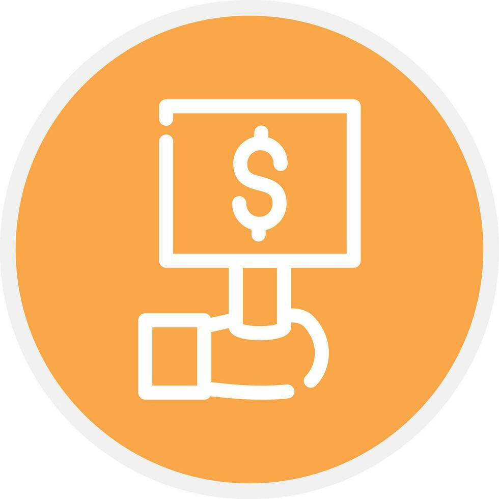 Bidding Creative Icon Design vector