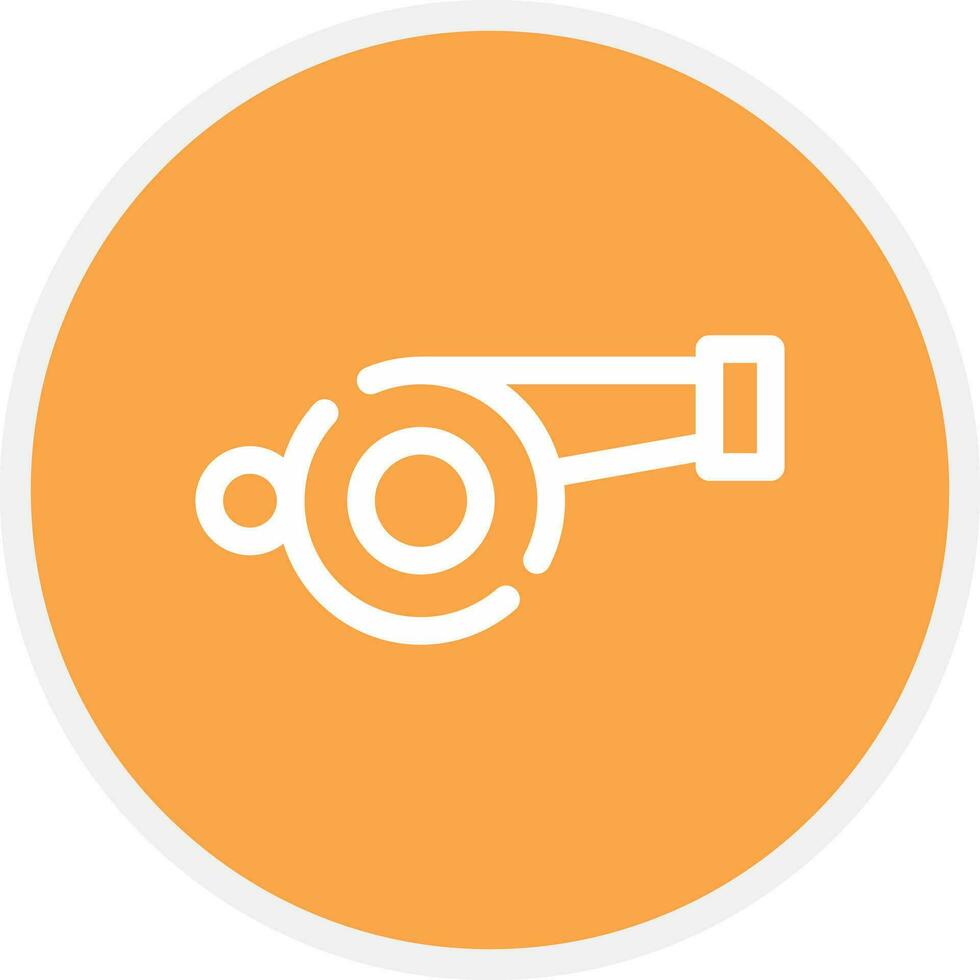 Whistle Creative Icon Design vector