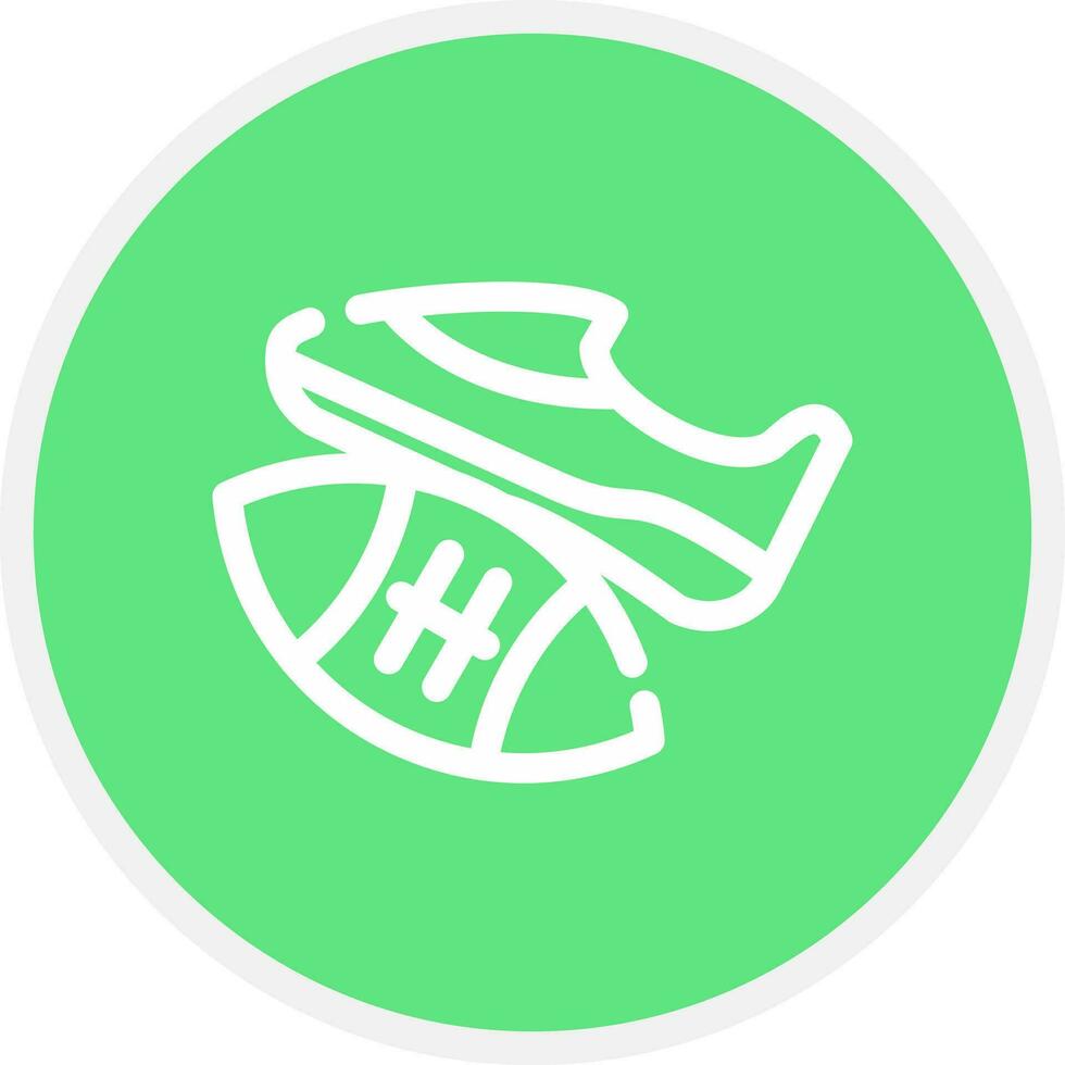Kick Creative Icon Design vector
