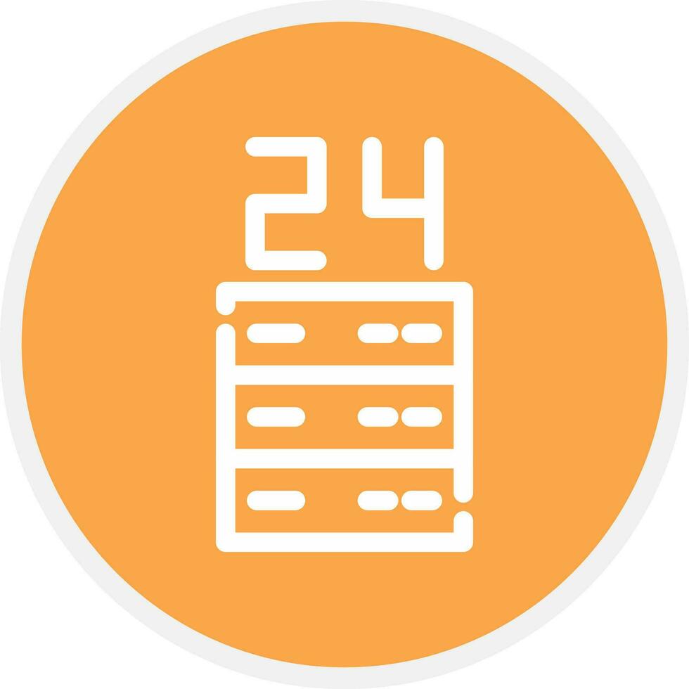 Data Center Creative Icon Design vector