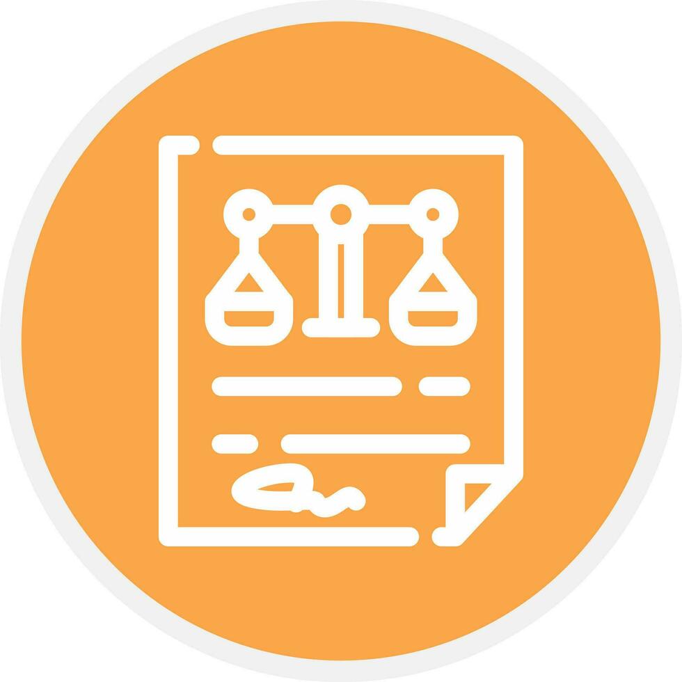 Law Creative Icon Design vector