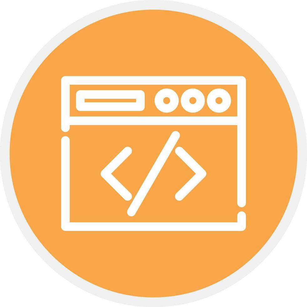 Line Circle Design vector