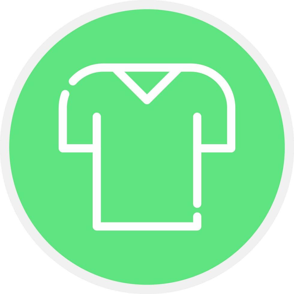 T-Shirt Creative Icon Design vector