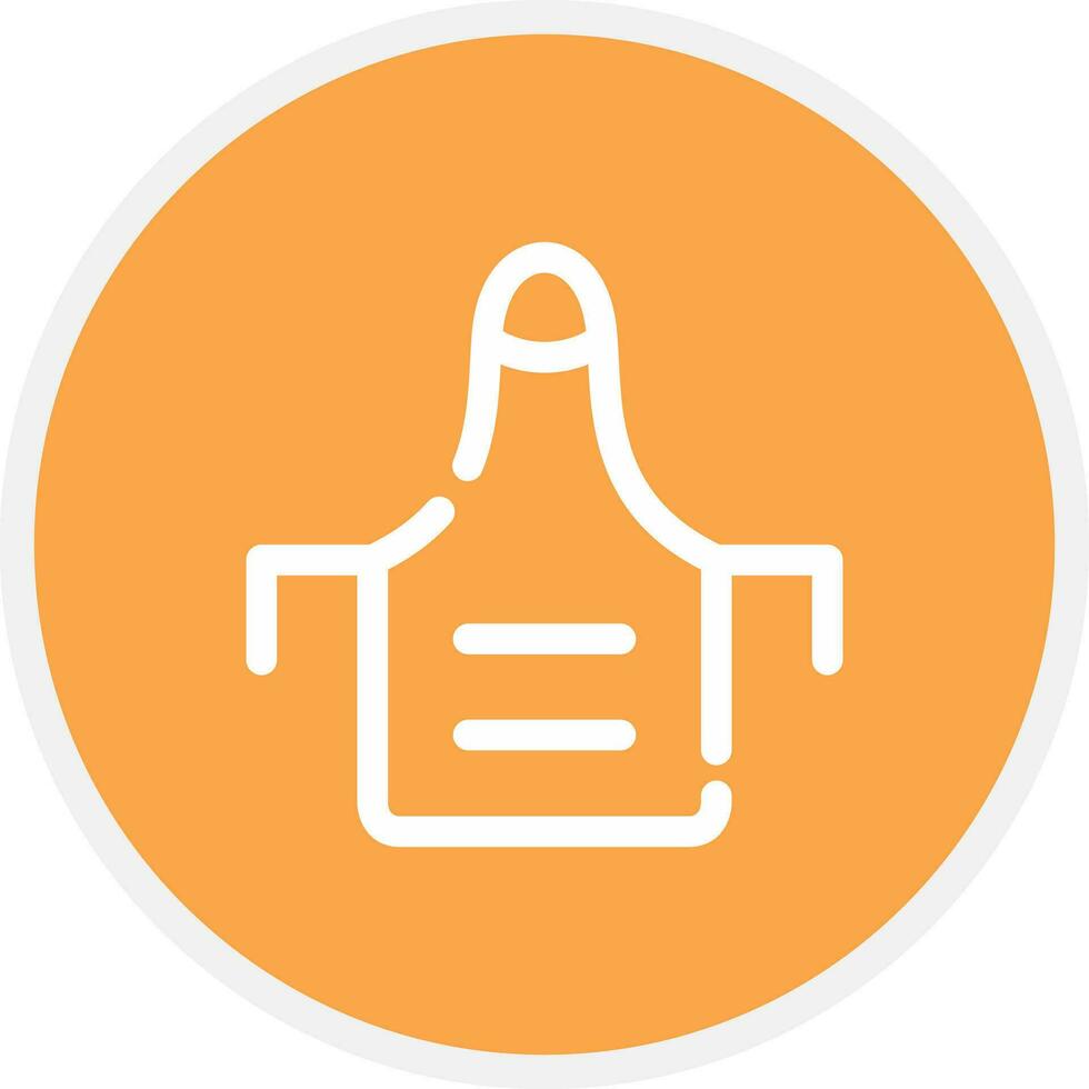 Apron Creative Icon Design vector