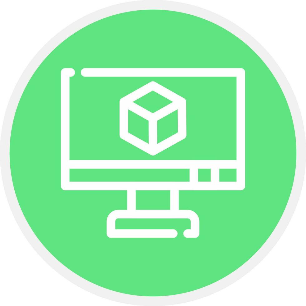 Computer Design Creative Icon Design vector