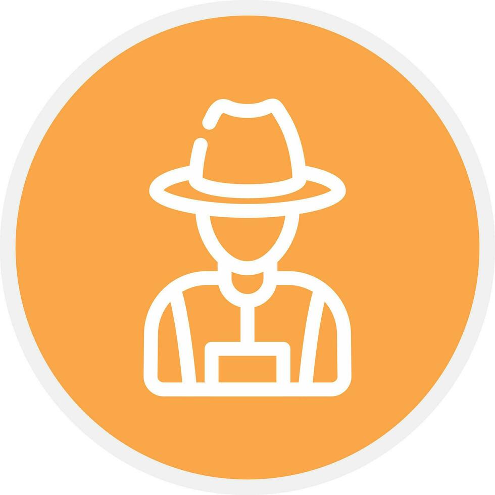 Farmer Creative Icon Design vector
