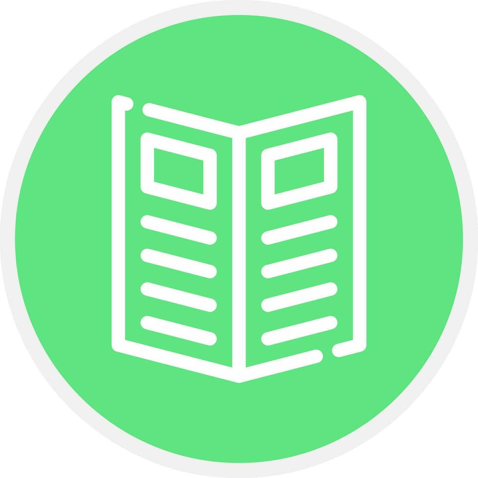 Trifold Creative Icon Design vector