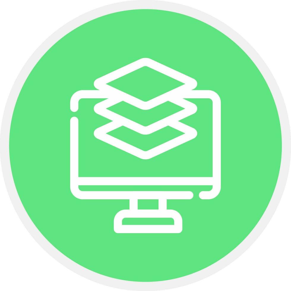 Layer Creative Icon Design vector