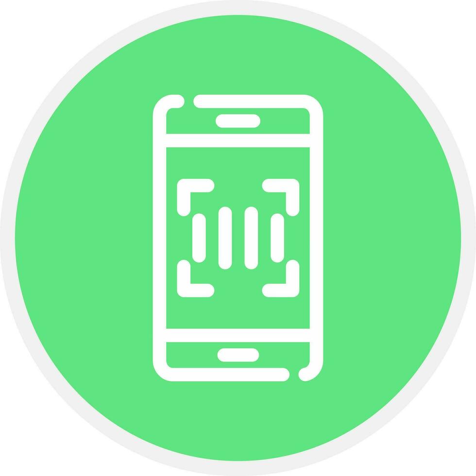 Barcode Creative Icon Design vector