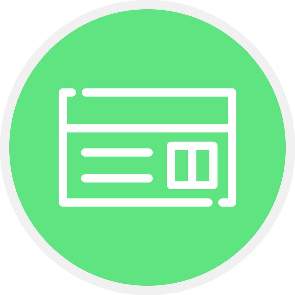 Credit Card Creative Icon Design vector