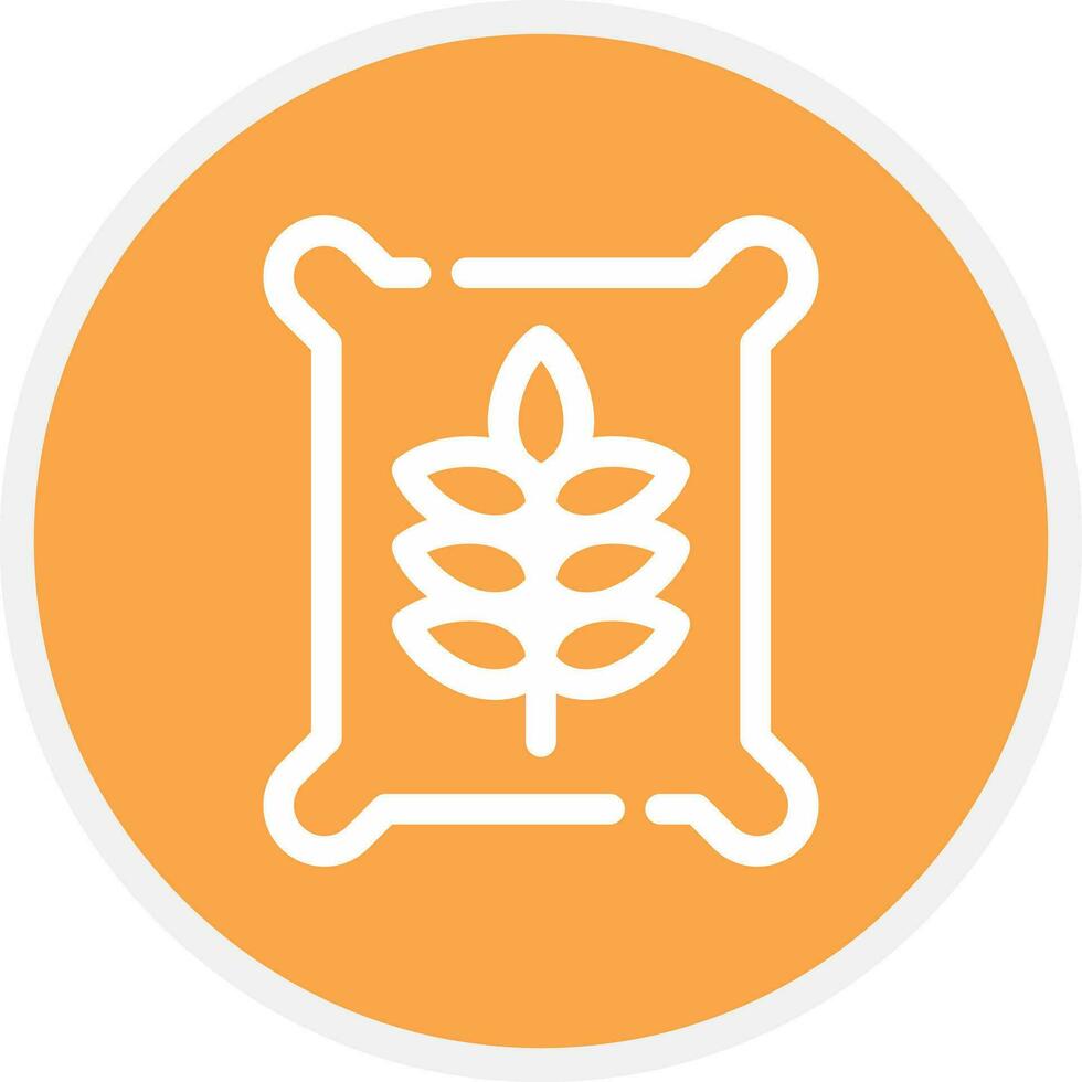 Seed Bag Creative Icon Design vector