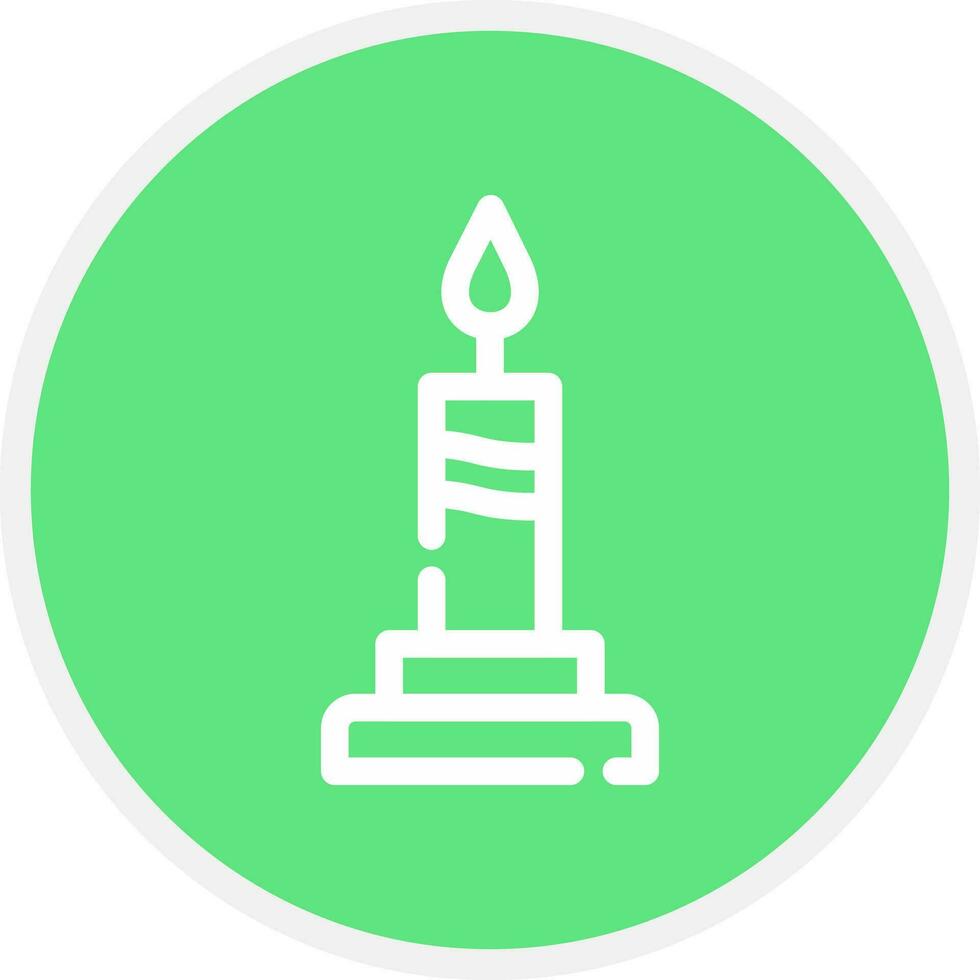 Candle Creative Icon Design vector