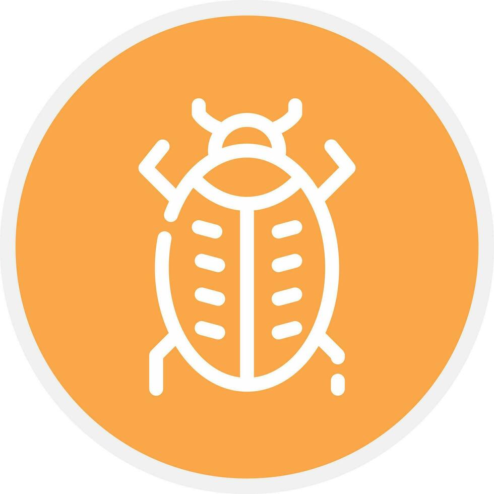 Bug Creative Icon Design vector