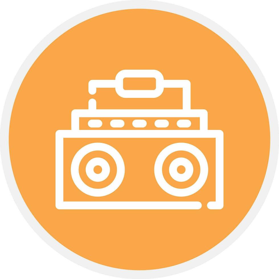 Music Controller Creative Icon Design vector