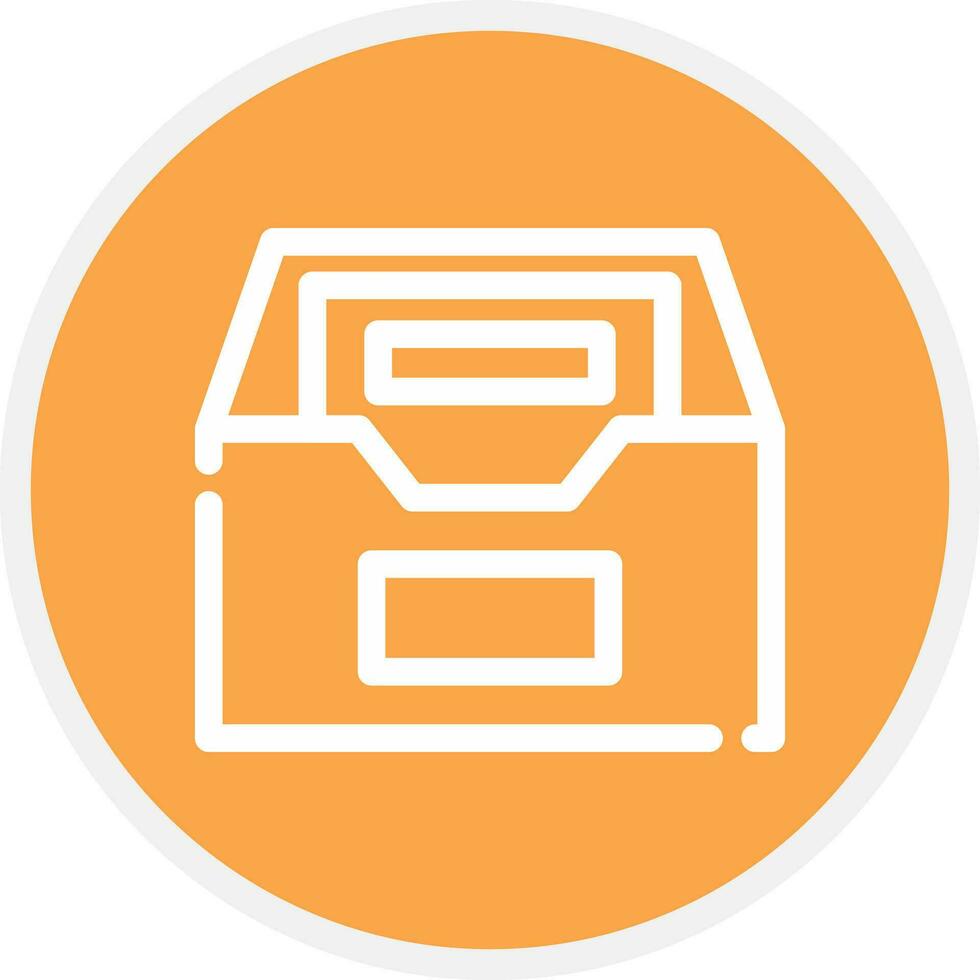 Files Box Creative Icon Design vector