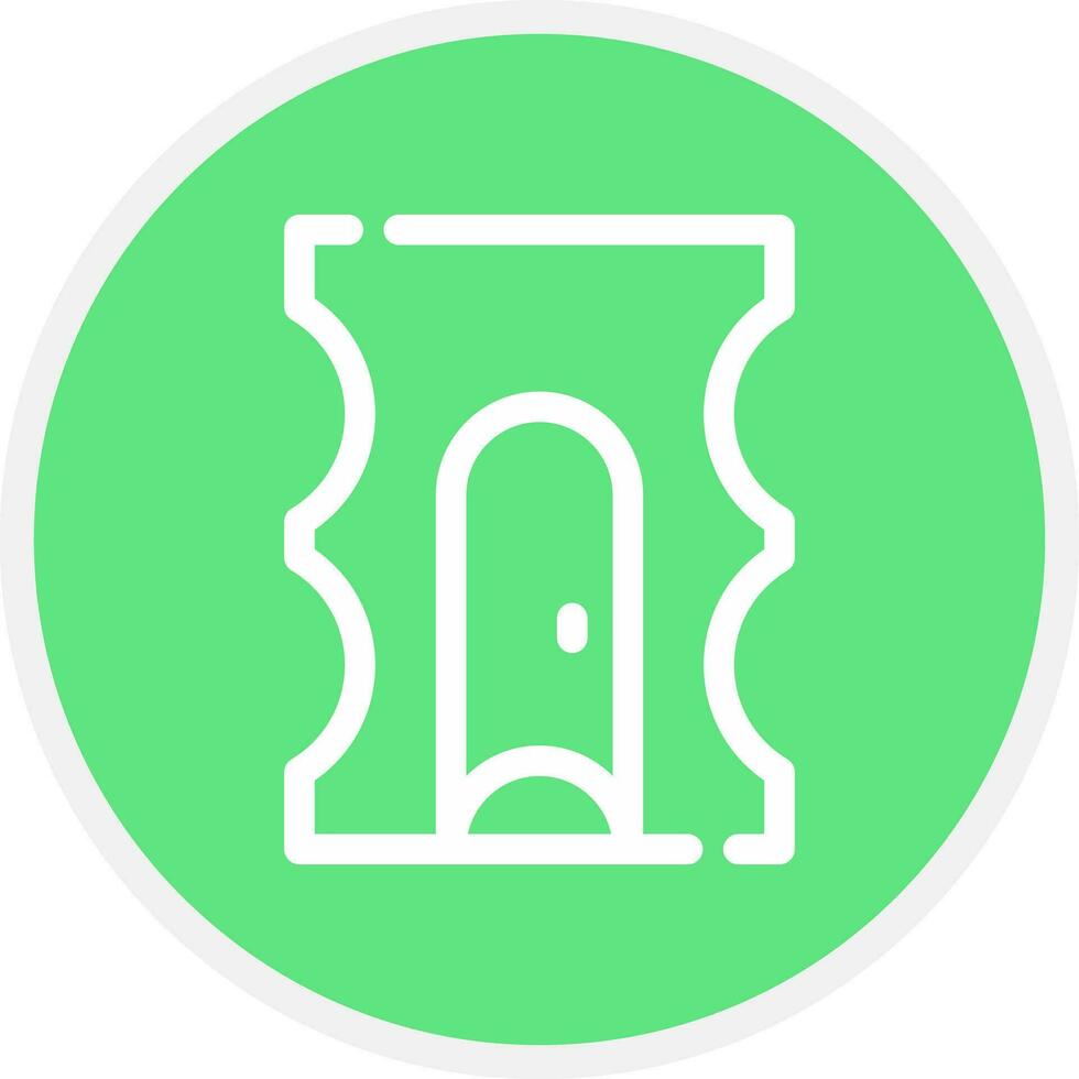 Pencil Sharpener Creative Icon Design vector