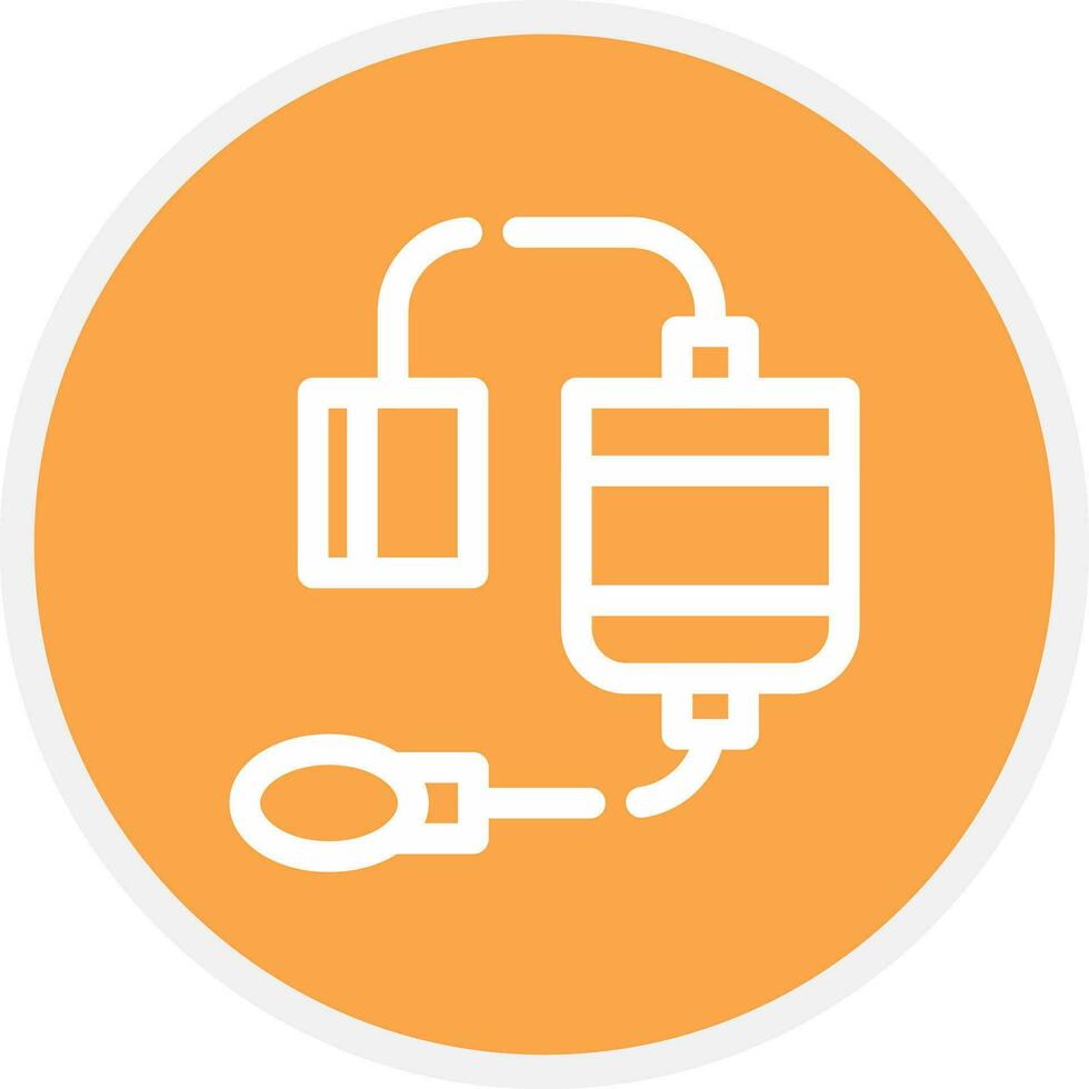 Sphygmomanometer Creative Icon Design vector