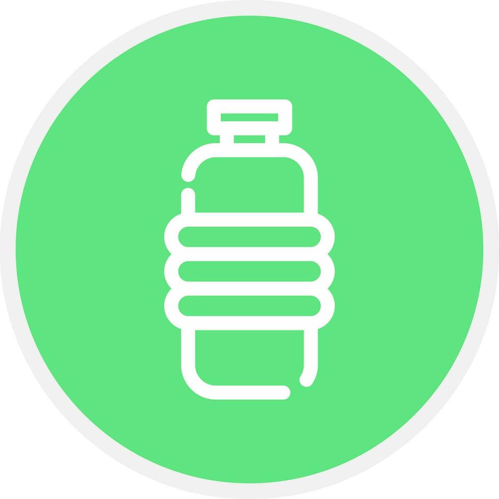 Water Bottle Creative Icon Design vector