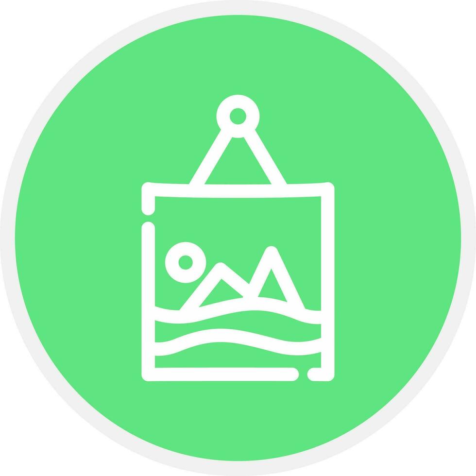 Frame Creative Icon Design vector