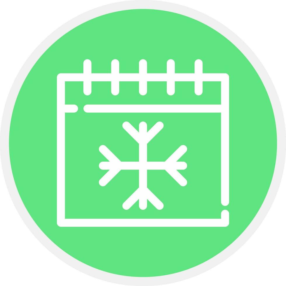 Winter Creative Icon Design vector