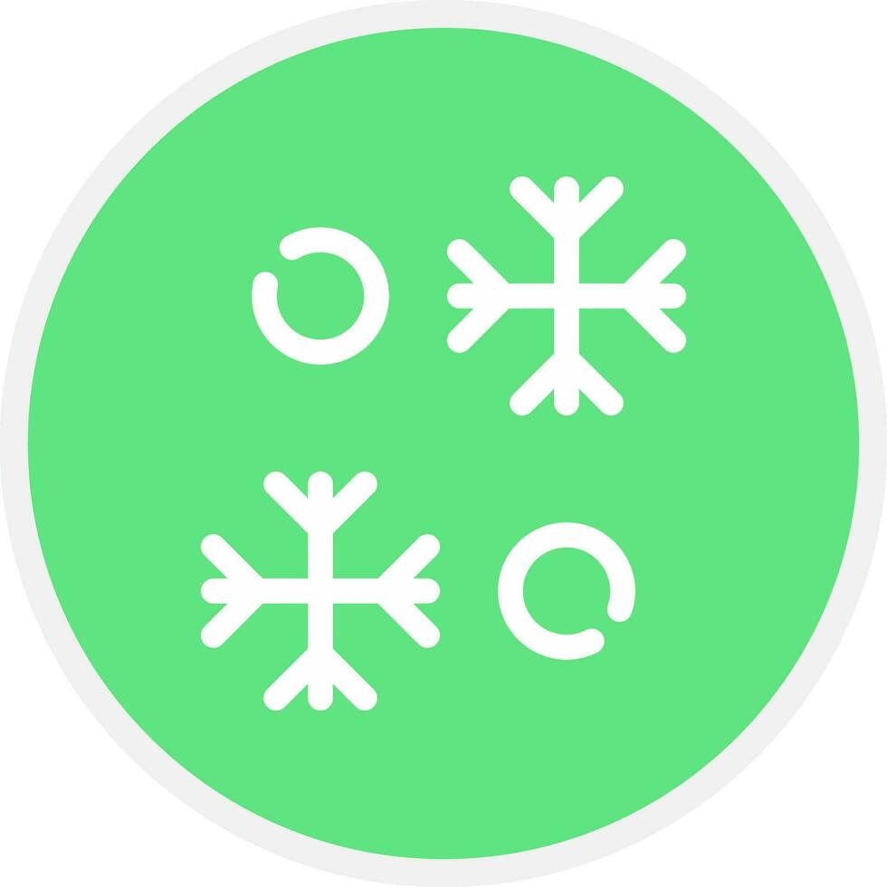 Snowflake Creative Icon Design vector