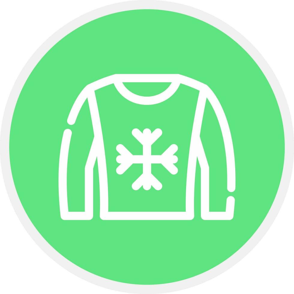Jumper Creative Icon Design vector
