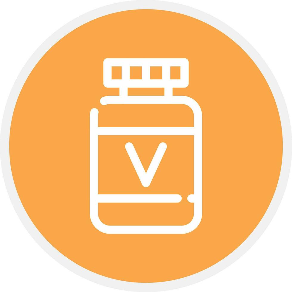 Vitamin Creative Icon Design vector