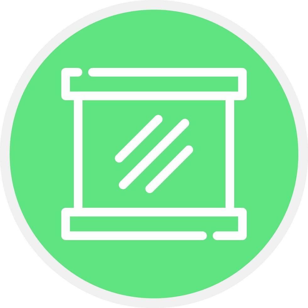 Mirror Creative Icon Design vector