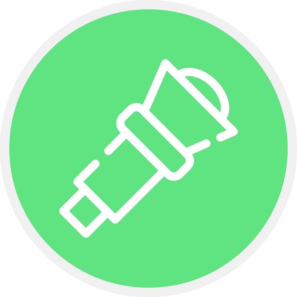 Spyglass Creative Icon Design vector