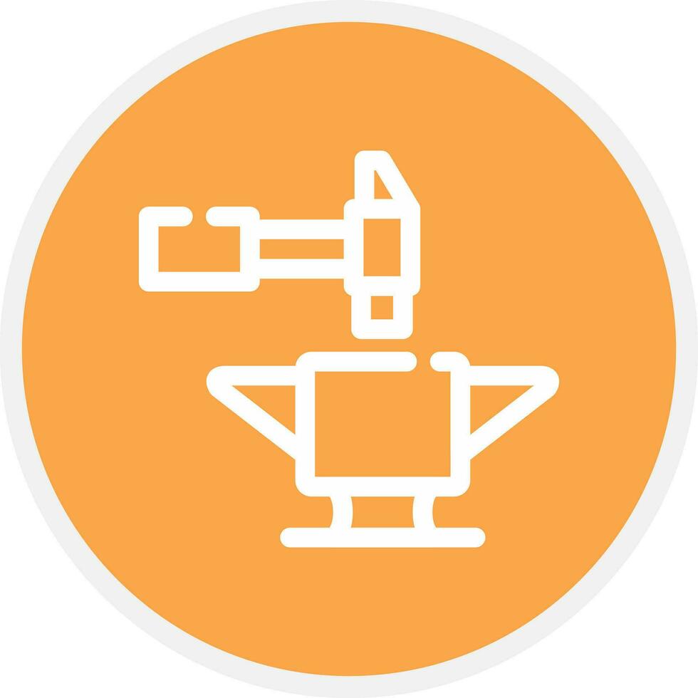 Anvil Creative Icon Design vector