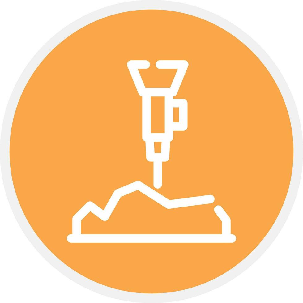 Mining Creative Icon Design vector