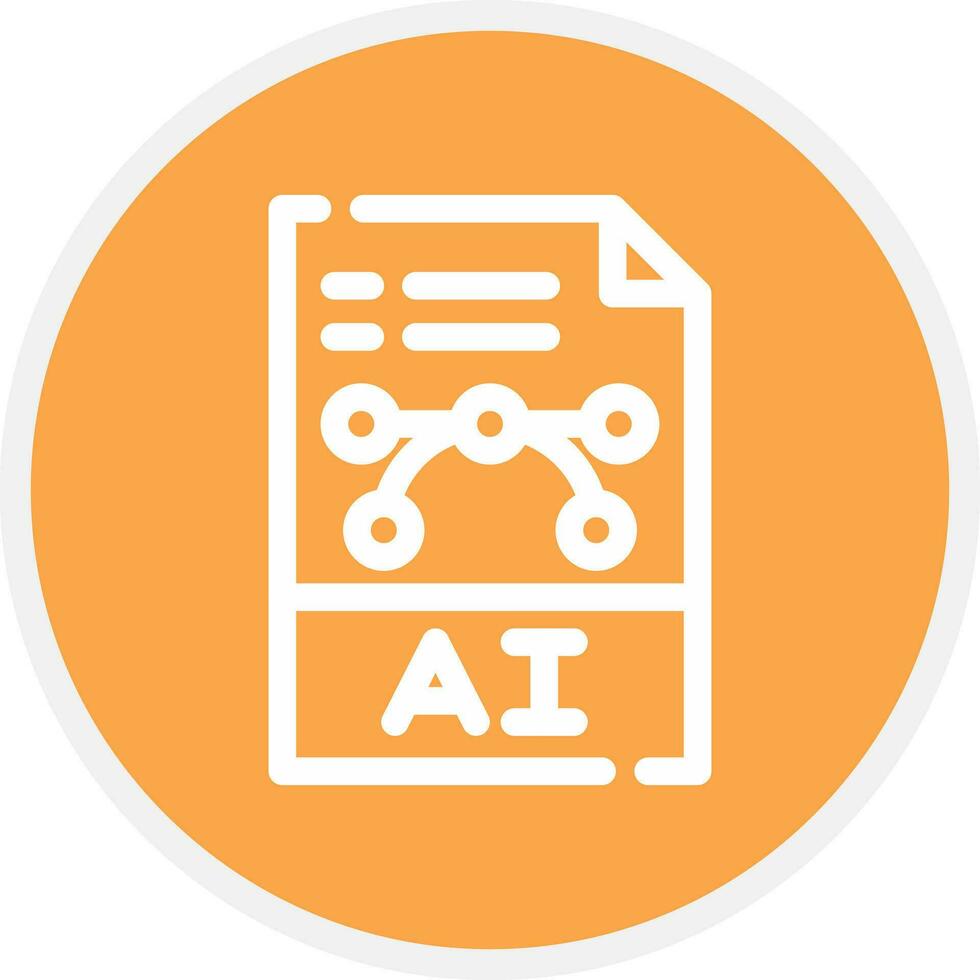 Ai File Creative Icon Design vector