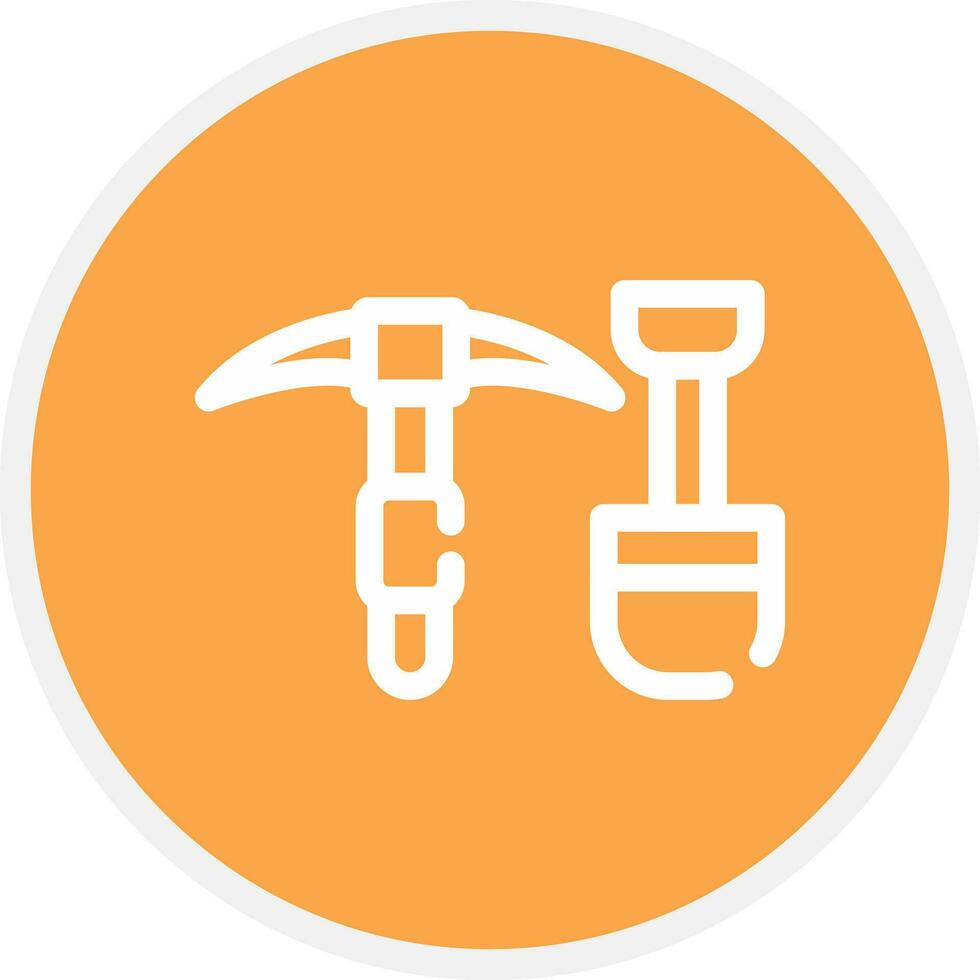 Material Mining Creative Icon Design vector